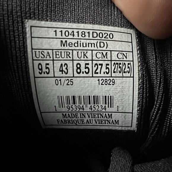 Brooks Ghost 16 Mens 9.5 Black Neutral Cushion Running Walking Shoes Sneakers main image 4